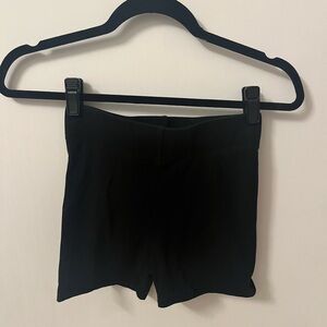 Forever 21 Black Biker Shorts